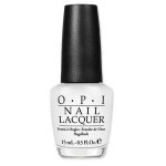 OPI white nail polish