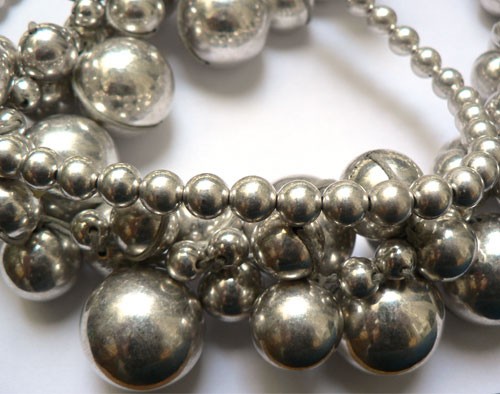 metal bead necklace