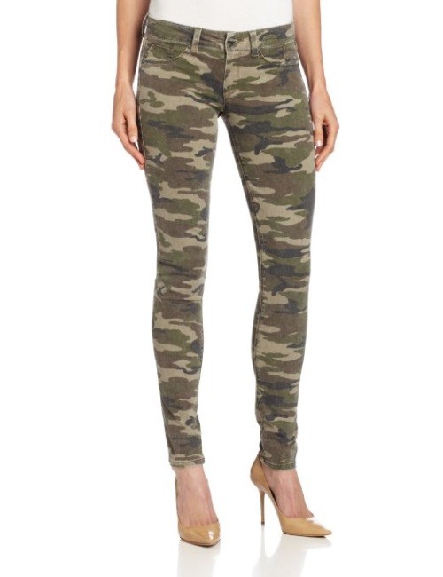camouflage jeans