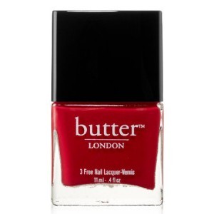 butter London red nail polish